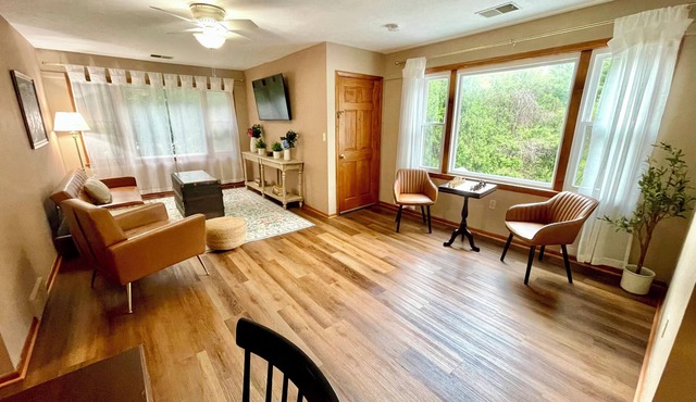 NEW: Vintage, Mid-Century Suite above Antique Store