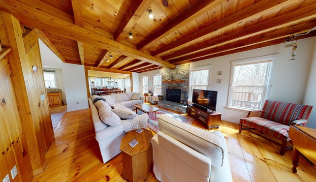 NEW! Warm, Cheery Bright and Open Vermont Country Home