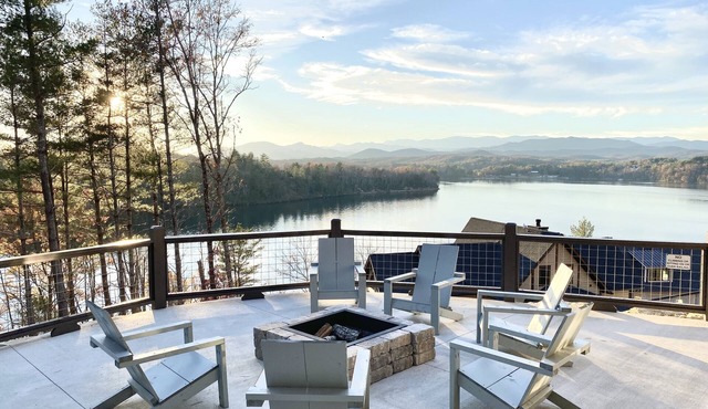 New Waterfront Home - Amazing Views of Lake James and NC Mountains