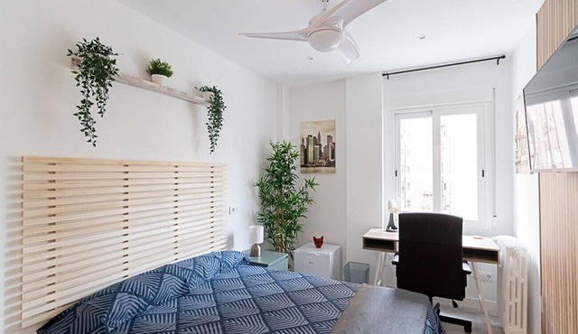 New York: room with comfort, convenience and shared areas Chamartín - Mauricio Legendre