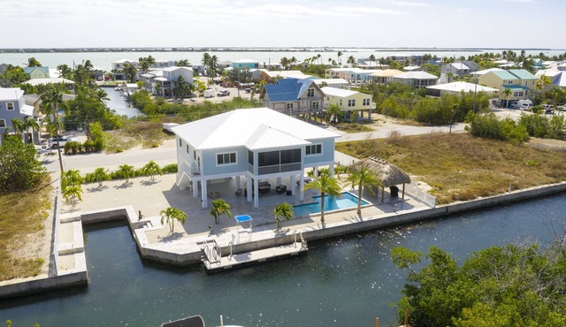 Newer Construction Private Luxury Waterfront Home w/Heated Pool