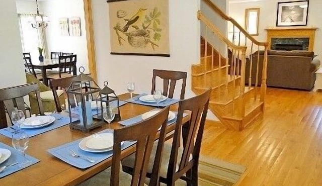 Newer construction Edgartown home with AC, and transferable car ferry tkts av