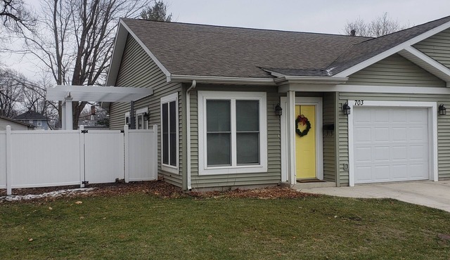 Newer Two Bedroom with attached garage in a great Rensselaer location.