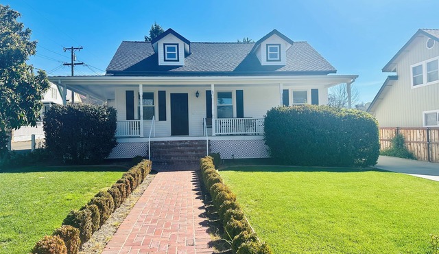 Newley remodeled house one block from Central Main Street