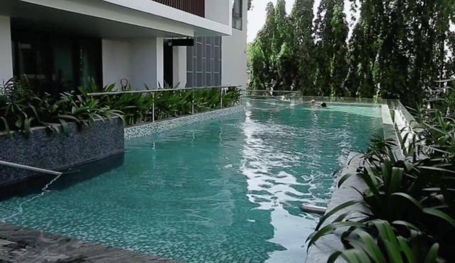 Newly build two bedrooms apt for rent in Osu, Accra, Ghana.