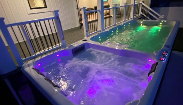 Newly Built 2024! 1 Blk to Beach! Swim spa!