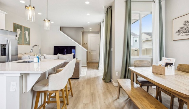 Newly built 3 bedroom 2 1/2 bath townhome with park & seasonal pool