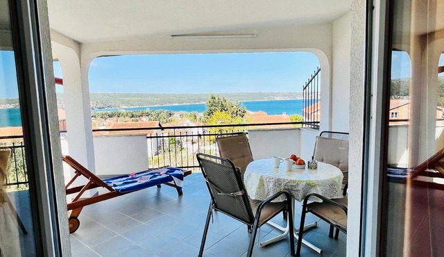 Newly-built apartment with a big balcony