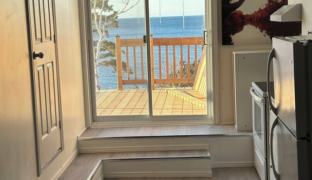 Newly built cozy modern Loft with view on the sea!