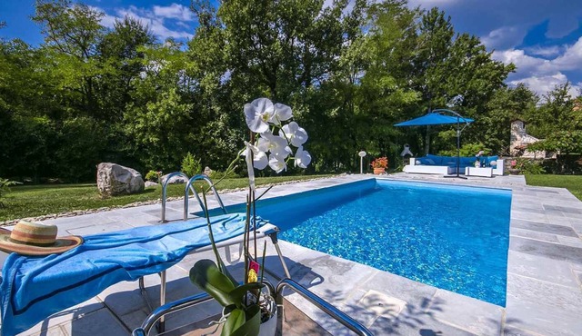 Newly built holiday home with pool in Buzet, central Istria