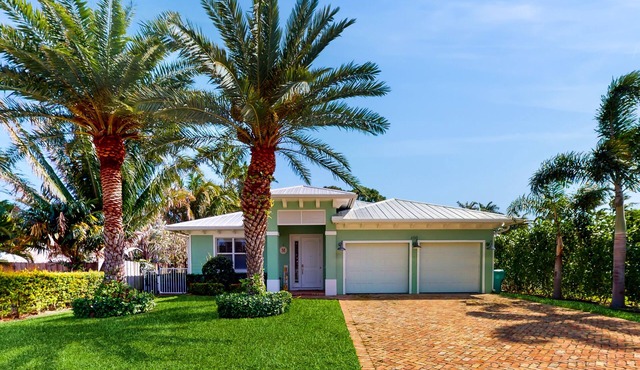Newly built home with private pool, extensive backyard & firepit