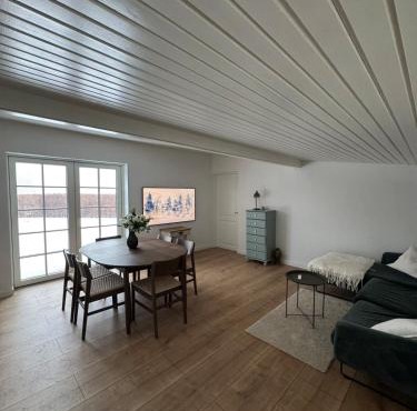 Newly built home with large garden, as well as nice views