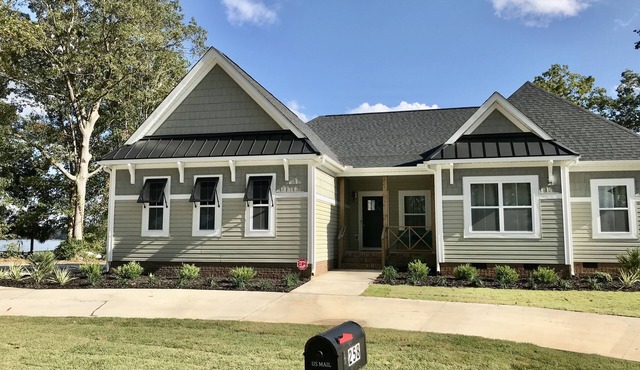 Newly Built Lake Front Coastal Home. Water Views From Every Room in Lexington