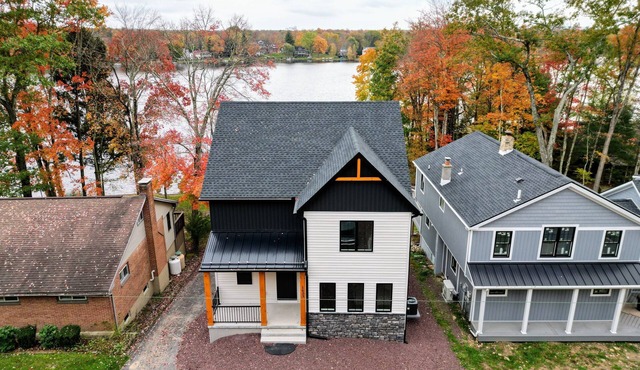 Newly Built Lakefront w/Deck & Views | Lakeside Serenity by AvantStay