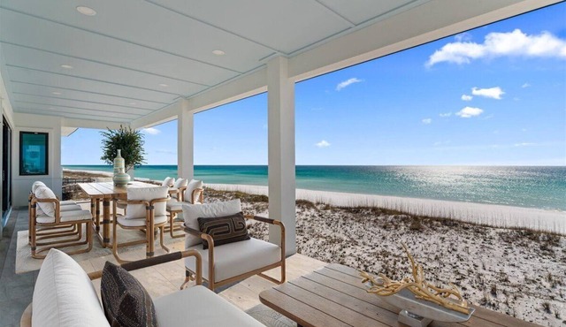 Newly built | Luxury Gulf-front Home | Private Pool | Elevator | Game Room