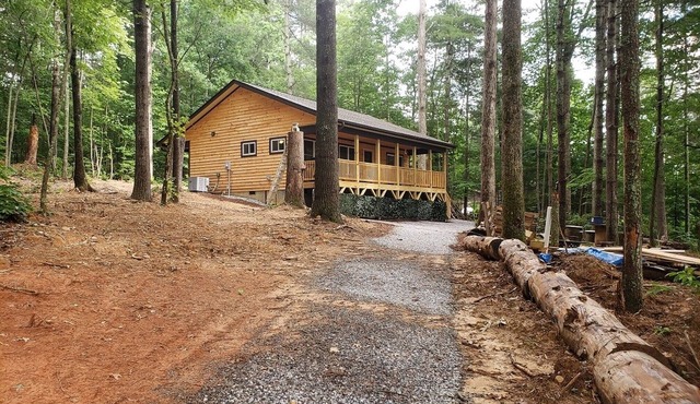 Newly built private cozy cabin 15 min to Hendersonville, Lake Lure, Chimney Rock