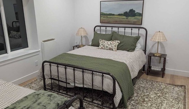Newly constructed, charming, ski-on ski-off condo