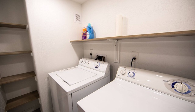 Newly finished basement perfect for traveling nurses/professionals.