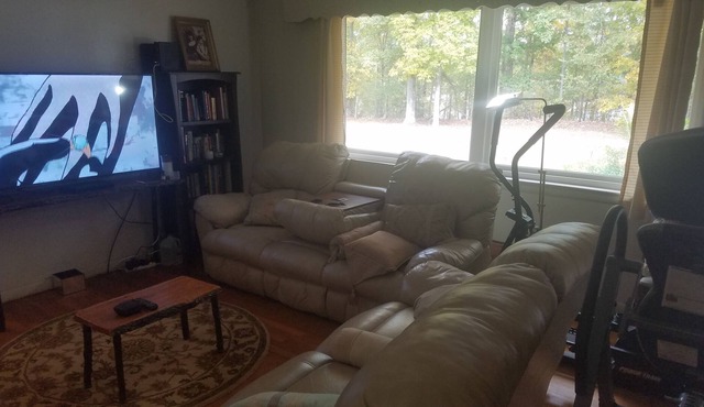 Newly listed special Comfy 4/1/1 Country Home on large property.