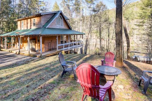 Newly Refreshed! Suches Cabin w/Deck, Fire Pit