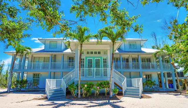 Newly Refurbished, 6 Bedroom Estate Located Bay Front and Across from the Beach