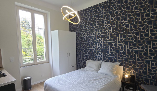 Newly refurbished studio in a quiet, convenient location.