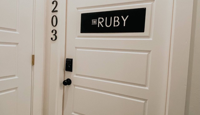 Newly Remodeled Downtown Loft, The Ruby!