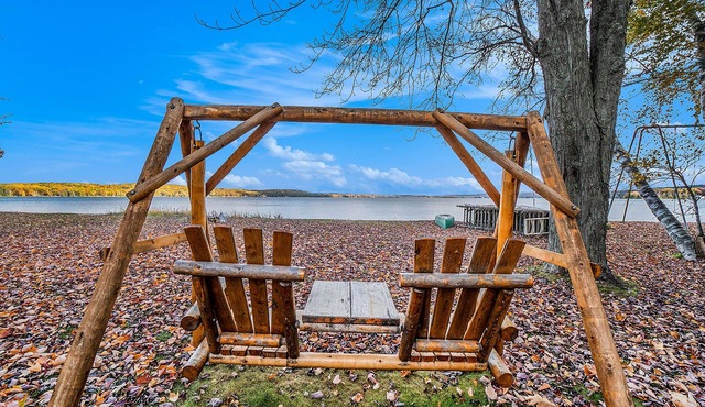 Newly remodeled lake house with amazing views, dock, firepit & vibrant interior