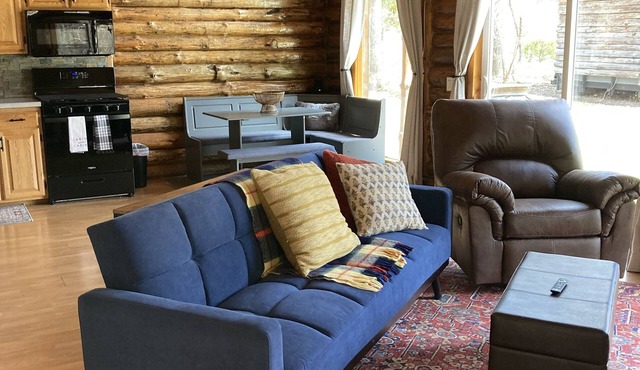 Newly remodeled log cabin next to beautiful Wisconsin River- Rivers Edge Cabin
