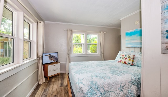 Newly remodeled Parakeet cottage! Walking distance to beach, restaurants, shops!