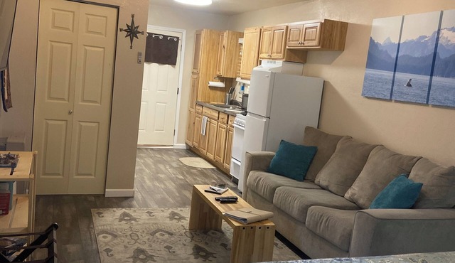 Newly remodeled Sitka Cabin. A quiet retreat in the woods near Seward Alaska