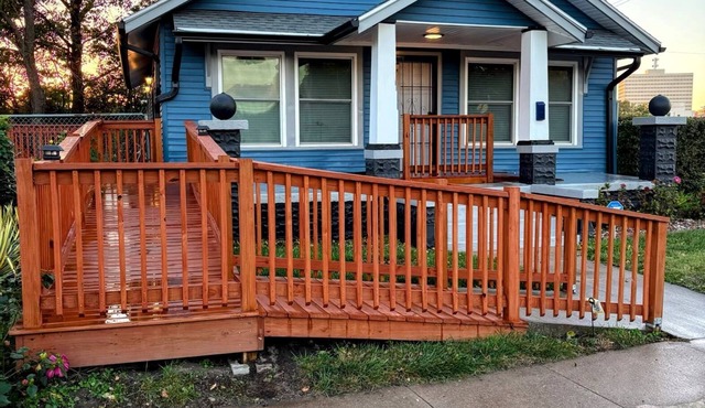 Newly remodeled spacious 3Bd Handicap Accessible home, near Downtown & I-70