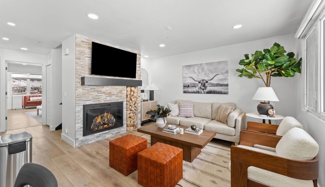 Newly remodeled, super location, views, walk to transit cen., chef's kitchen