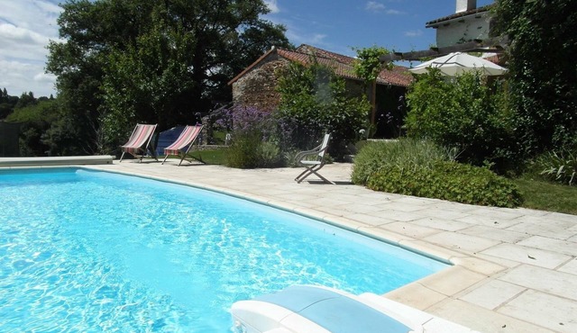 Newly-renovated countryside gite, shared use of swimming pool and games room