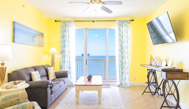 Newly Renovated! Breathing Taking Sunsets! Beautiful 21st FL Calypso Condo.