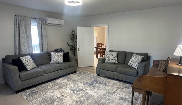 Newly renovated 1890’s home in downtown Milltown beside the Blue River!