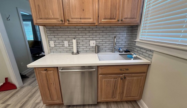 Newly renovated 3 bedroom home with 1 full bathroom