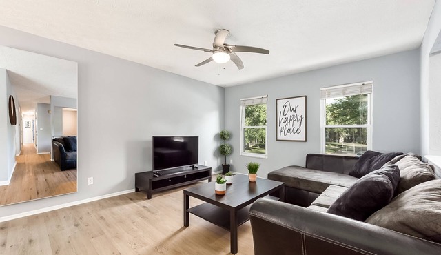 NEWLY RENOVATED 4 bed home w/back yard and deck