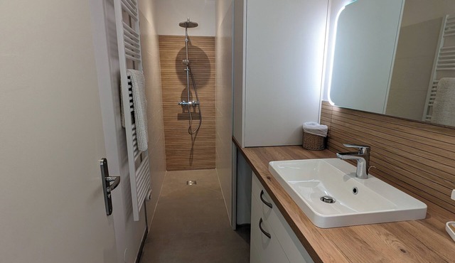 Newly renovated apartment for 8 to 12 people, 5 minutes from the center of Nîmes.