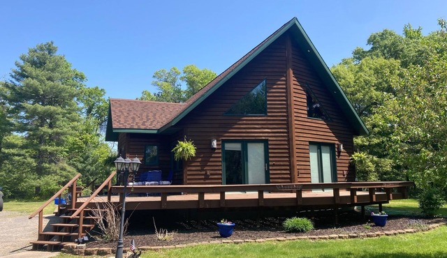 Newly Renovated Cabin on ATV Trail & across St from Lake Arbutus! Sleeps 8.