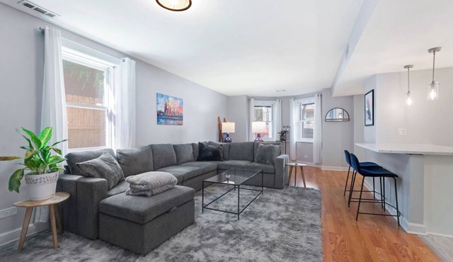 Newly renovated, Chic, Spacious & Bright 1-bedroom apt in Lincoln Park!