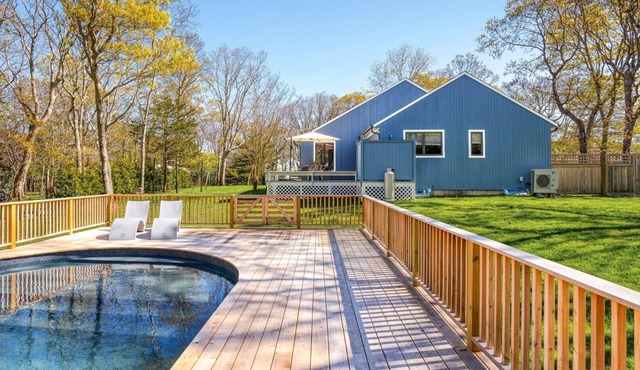 Newly Renovated Cottage on Lush Half Acre, Heated Pool, Walking Distance to.
