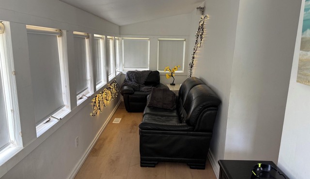 Newly renovated cottage with new central air just steps from the beach