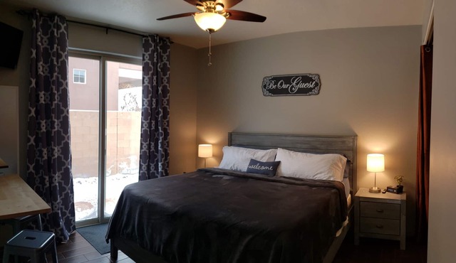 Newly renovated guest suite with private outdoor space