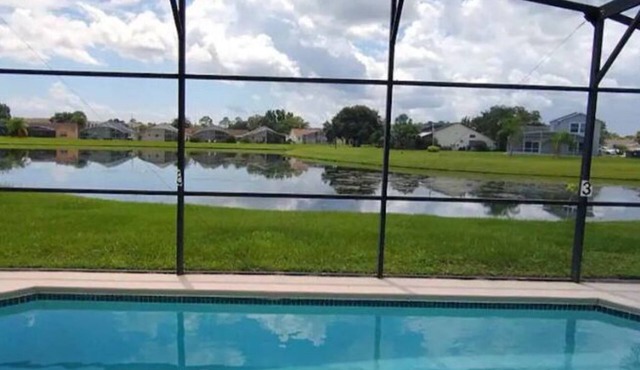 Newly renovated Lakefront Villa with private heated pool!