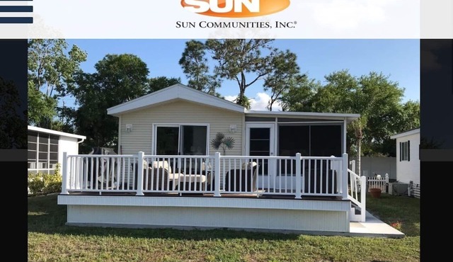 Newly renovated, large deck, backs onto large pond