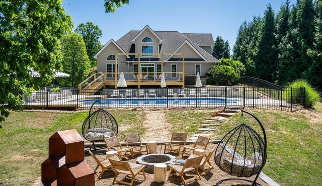 Newly Renovated Luxury Home w/Pool, Hot Tub & Game Room | 20 Mins to Downtown AVL