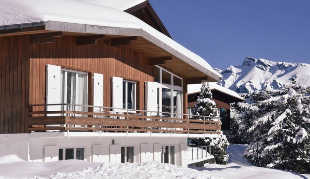 Newly renovated luxury chalet with panoramic views in Mürren