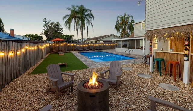 Newly Renovated Luxury Home with an In-ground Pool in Tampa Bay!