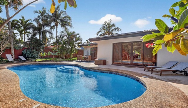 Newly Renovated Pompano 2BR/2BA Home w/Heated Pool